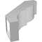 Ekena Millwork 5-in. W x 14-in. D x 18-in. H Valencia Architectural Grade PVC Knee Brace BRCP05X14X18VAL - alternate 5